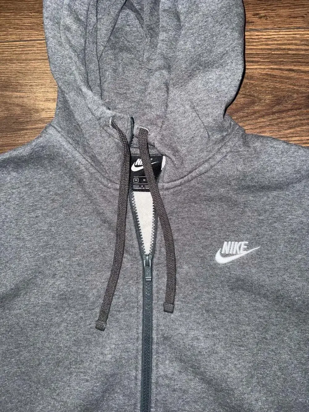 Nike Sportswear Club Fleece Full-Zip Hoodie Size Medium